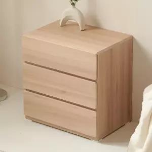 [보루네오]코코넛 600 3단 서랍장 협탁 BJM105