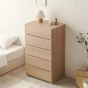 [보루네오]폴리 600 5단 서랍장 BJM116