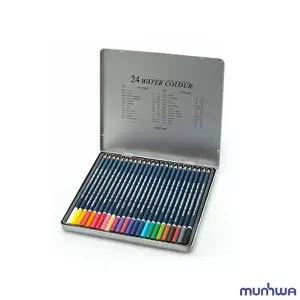 [알티피아]bns 문화 고급 수채 24색연필 틴케이스