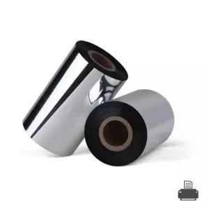 키밍 라벨 프린터 레진 리본 먹지 50mmx300M 프리미엄50MMX300M 제작 바코드 스티커 포스용지 열전사 프린