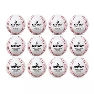 bns 스타 WB8110 NEW 고무 연식야구공 12개입