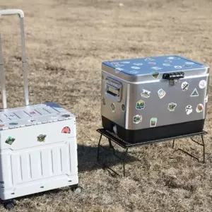 ( )프리미엄 캠핑 50매 스티커 방수 1세트 캠핑용품 인기 추천