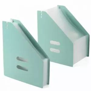 ( )도큐먼트화일 도큐먼트파일 확장형 아코디언 파일정리함 민트