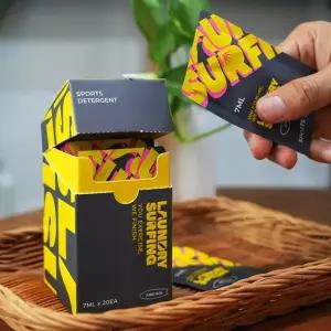 런드리서핑 초고농축 운동복 세제 7ml x 20개입 (제주중문)