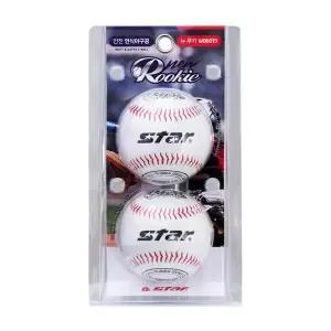 bns 스타 WB6019 뉴 루키 안전 연식야구공 2개입