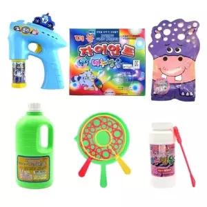 (종류 트리플자이안트 세트)비눗방울놀이 트리플더블 자이안트세트 보충액