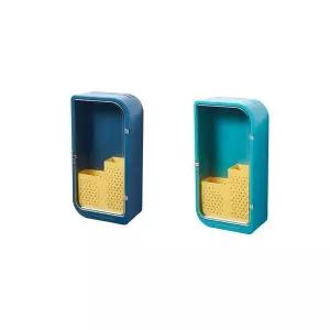 [오너클랜]bns 무타공 벽걸이 수저통 칼꽂이 일체형 칼블럭