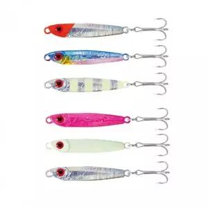 HD 라이트 메탈지그 3P세트 트레블훅 전갱이 고등어 삼치 바다 낚시