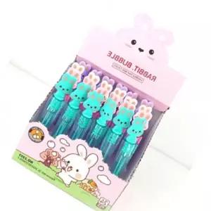 ( )키다리 토끼 버블 스틱 더 오래가는 비눗방울 미니 버블놀이 24개세트