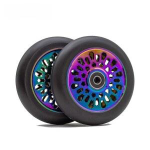 내마모성 스턴트스쿠터 110MM 바퀴 버클 교체 블랙 6Y