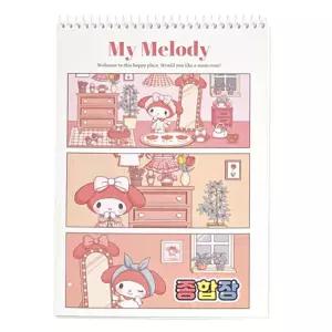 마이멜로디 ROOM 종합장 660003 무선 드로잉북 크로키 노트 스케치