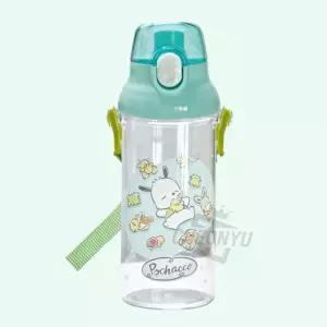 포차코 봄바람 원터치 클리어 물통 480ml캐릭터물병 유치원 휴대용 소풍 귀여운 어린이