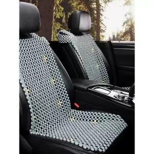 대나무 카시트 여름 커버 쿨시트 통기성 메쉬 방석 롱매트 트럭 지압 쿠션