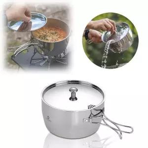 캠핑 스텐 냄비 휴대용 직화 버너용 손잡이 코펠 가정 야외용 라면