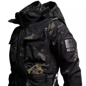 기모 방수 밀리터리 낚시 위아래세트 동계낚시복 낚시