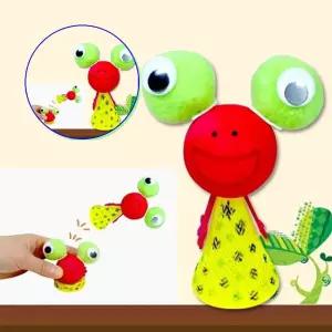 쌍문상회 재미있는 개구리점프장난감 1p 만들기체험놀이