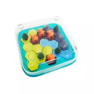 귀여운 사슴들을 위해 숲을 만들어 주는 퍼즐 게임보드 입체 모형조립 학습교구 만들기 간단한 문제해결력