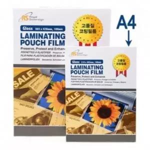 라미네이팅 필름 216x303 A4 A4코팅지 코팅용지