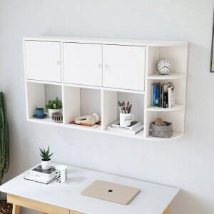 벽걸이 책장 전시대 사물함 수납장 장식 다용도 소품