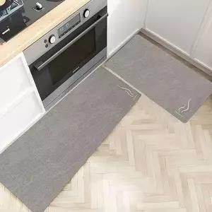 초스피드 건조 규조토 주방 매트 그레이 2종