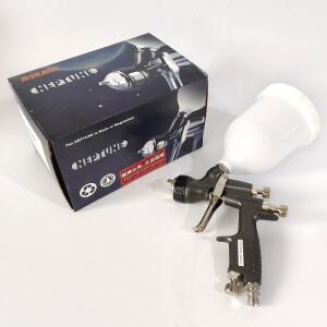 DEVILBISS 데이비드 비스 넵튠 블랙 고효율 친환경 페인트 1.3인치 에어브러시 자동차