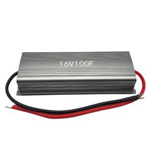 자동차 정류기 Max 16V100F diy 슈퍼 패러드 커패시터 비상 시작 전원 공급 장치 유물