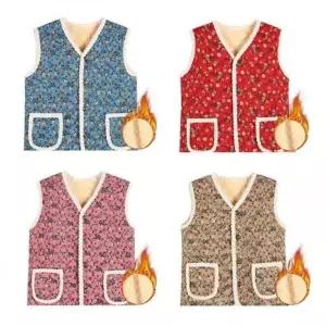 플라워패턴 그래픽 화려한디테일 양털 라이닝 러블리