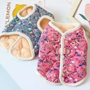 강아지옷 강아지 플리스 퀼팅패딩조끼 김장조끼 머스트해브