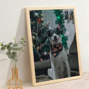 맞춤형 나무 퍼즐 사진으로 개인화된 졸업 테마 창의적인 홈 데코 선물 다양한 색상 및 크기 가능