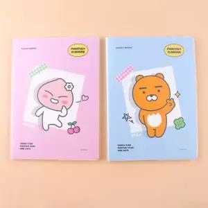 606D] 6500 카카오프렌즈 세이치즈 A5 먼슬리 플래너 (4개세트)