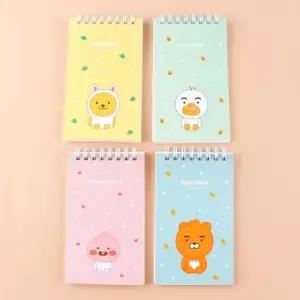 604D] 1500 리틀프렌즈 상철 스프링 수첩 (8개세트)