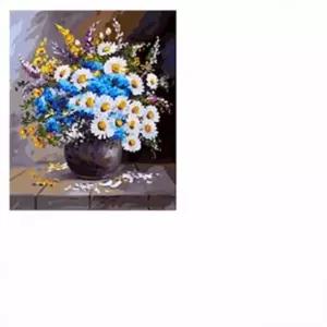 캔버스 페인팅 국화 40X50 DIY명화그리기 명화그리기세트