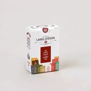 라벨 스티커팩 (캐리온) 글자스티커 다꾸재료