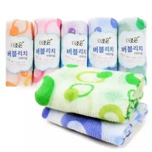 거품 목욕타월 목욕 샤워타올 샤워 버블리치 더조은 10P 때타올