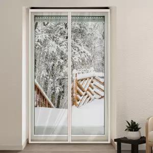 보온 대 화이트 현관 방풍 방한 자석방풍커튼 틈새막이 프리미엄