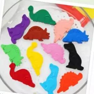 손에 안묻는 크레용 12색 세트 유아크레파스 유아크레용