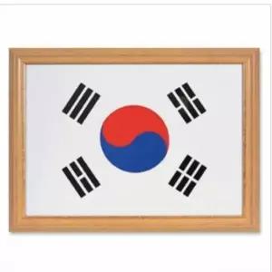 태극기 액자 A3 태국기 교실태극기