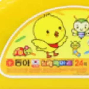 손에 안묻는 크레용 4색 유치원크레파스 유아크레용