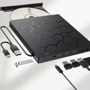 노트북 PC용 USB C타입 겸용 외장형 CD DVD롬