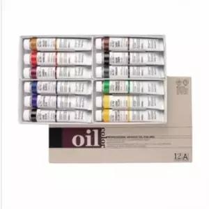 유화 물감 세트 12색 (20ml) 그림물감 색칠물감