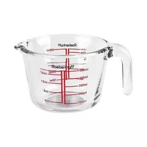 투명 내열유리 비커 비이커 요리 베이킹 이유식 계량컵 500ml