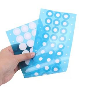 48개/시트 20mm 합성 필터 종이 스티커 넓은 입구 병 뚜껑 버섯 재배 용품