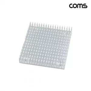 Coms 쿨러 방열판 알루미늄 55mm x 60mm x 10mm white HA060