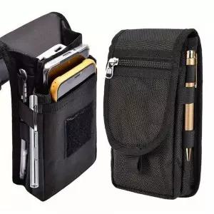 [셀러에이드]bns 멀티 휴대폰 허리파우치 벨트형 수납케이스 펜수납 작업용