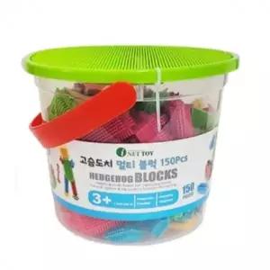 멀티블럭 150P 블록만들기 대근육발달장난감 아기블록쌓기