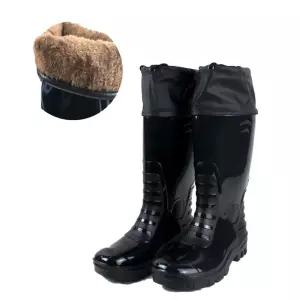 카프장화 방한부츠 PVC 카프 B812 털 방한장화