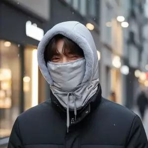 [셀러에이드]Z90 후드 넥워머 겨울 보온 야외활동 마스크 귀마개 멀티스카프