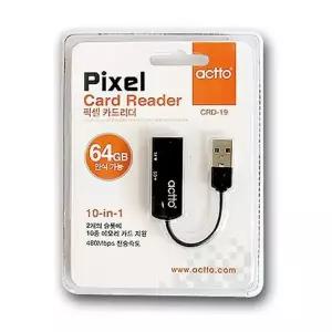 엑토 픽셀 카드 리더기 CRD19 PP 스마트 디지털용품 디지털 스마트