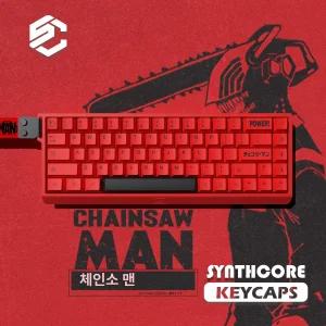 체인소맨 키캡 DIY 커스텀 캐릭터 키보드 포인트