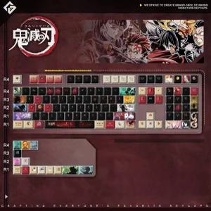 귀멸의 칼날 키캡 포인트 DIY 캐릭터 기계식 커스텀 애니메이션 키보드